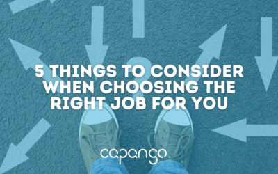 Five Things To Consider When Choosing the Right Job For You